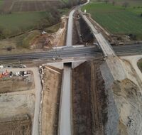 Die Eisenbahnüberführung Zienkener Weg