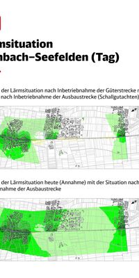 Eine Infotafel vom Infomarkt zur Frühen Öffentlichkeitsbeteiligung im PfA 8.9