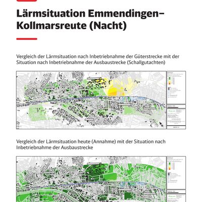 Eine Infotafel, wie sie beim Infomarkt für die Frühe Öffentlichkeitsbeteiligung im PfA 8.5 zum Einsatz kam.