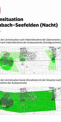 Eine Infotafel vom Infomarkt zur Frühen Öffentlichkeitsbeteiligung im PfA 8.9