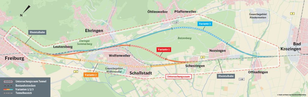 Tunnelvarianten Machbarkeitsstudie